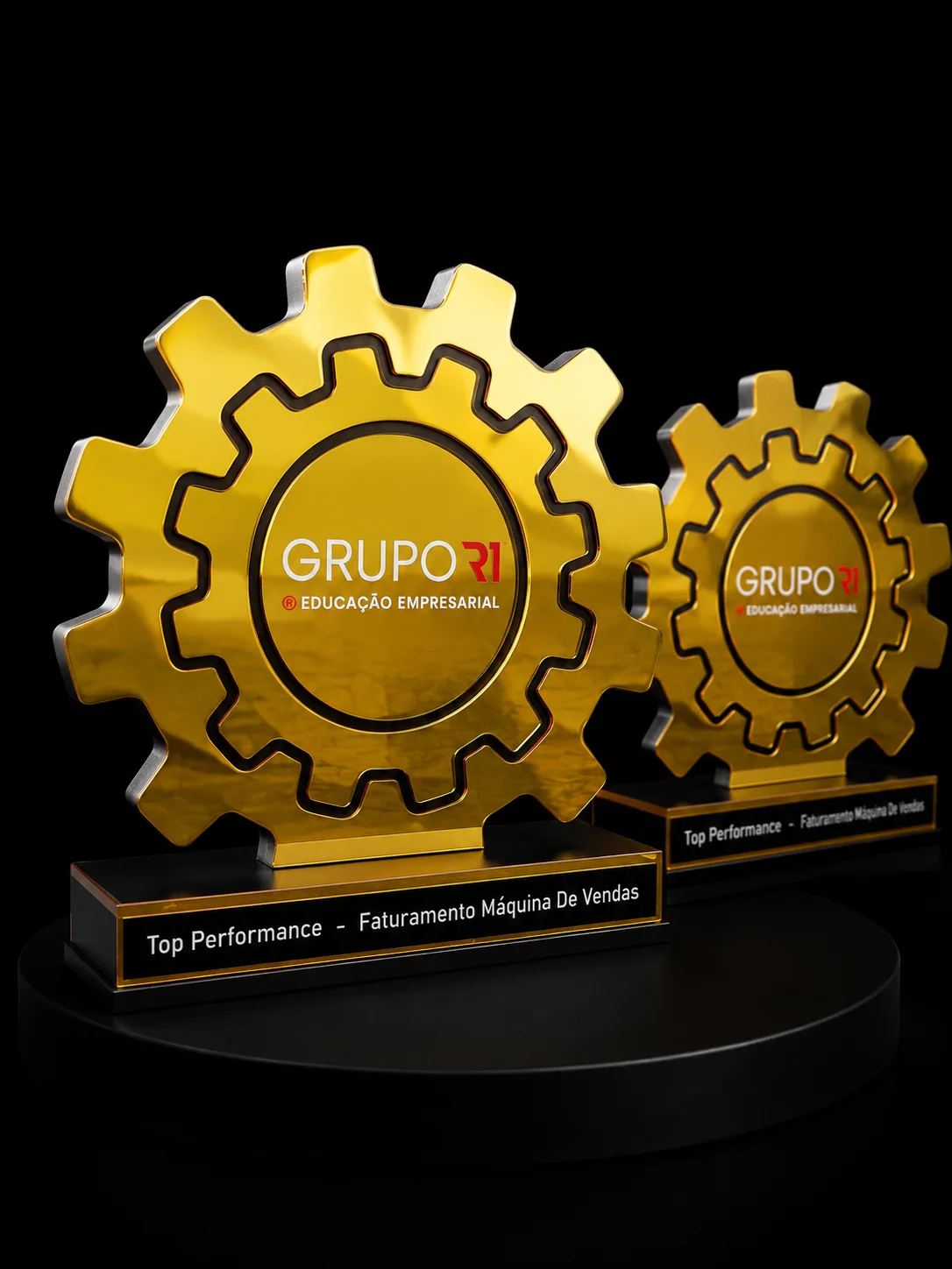 Troféus personalizados para empresas