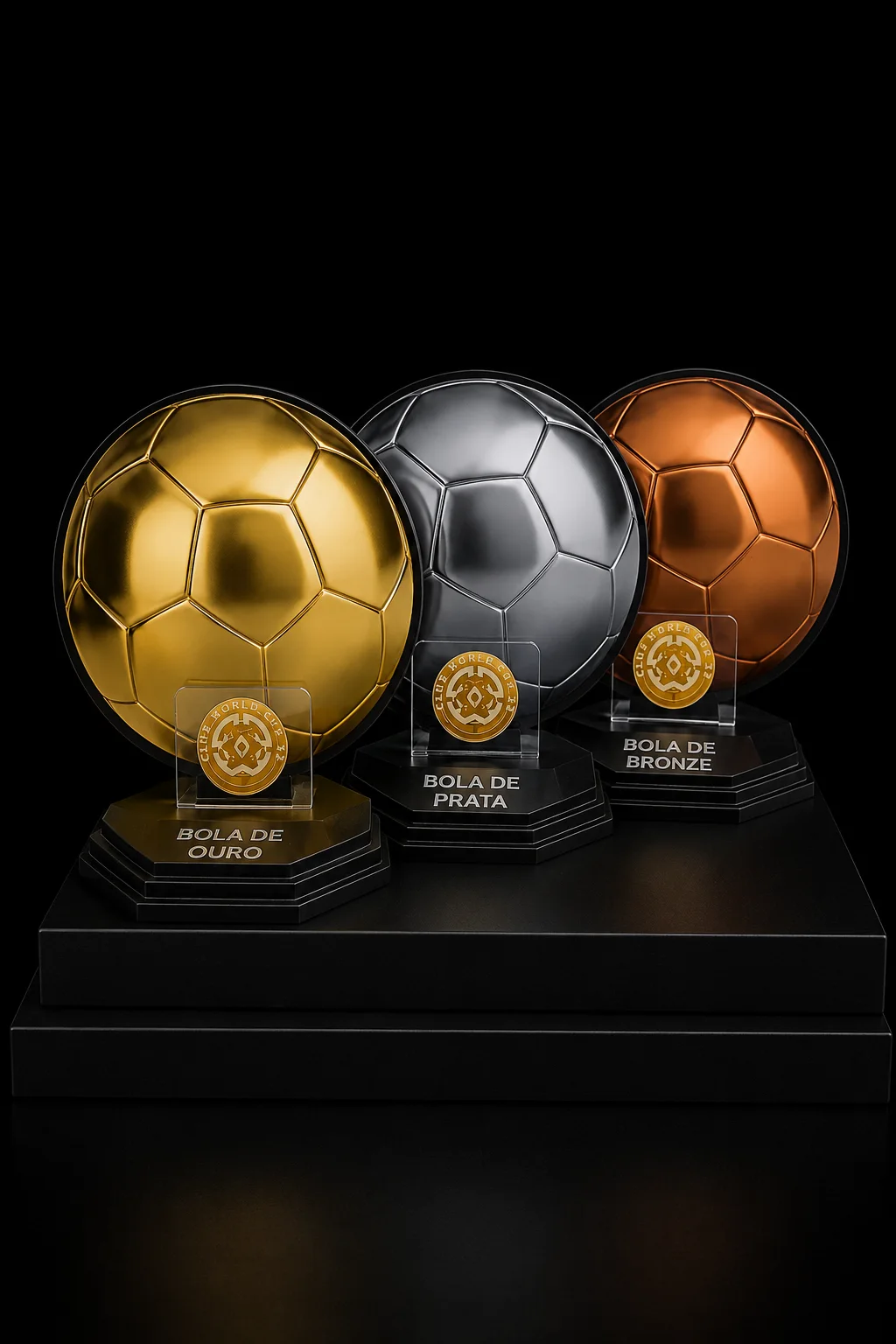 Troféus personalizados para futebol