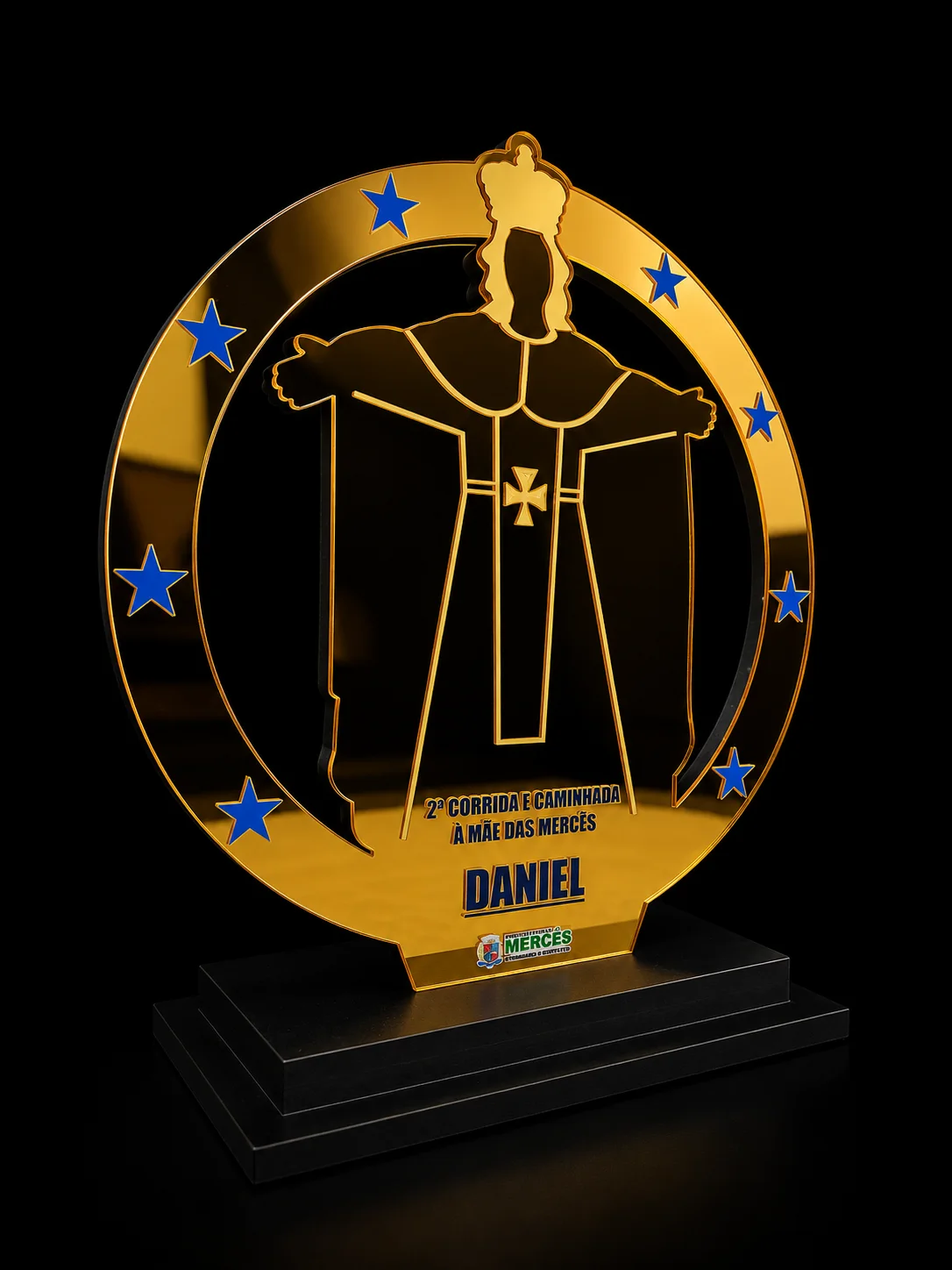 Troféus personalizados para eventos religiosos